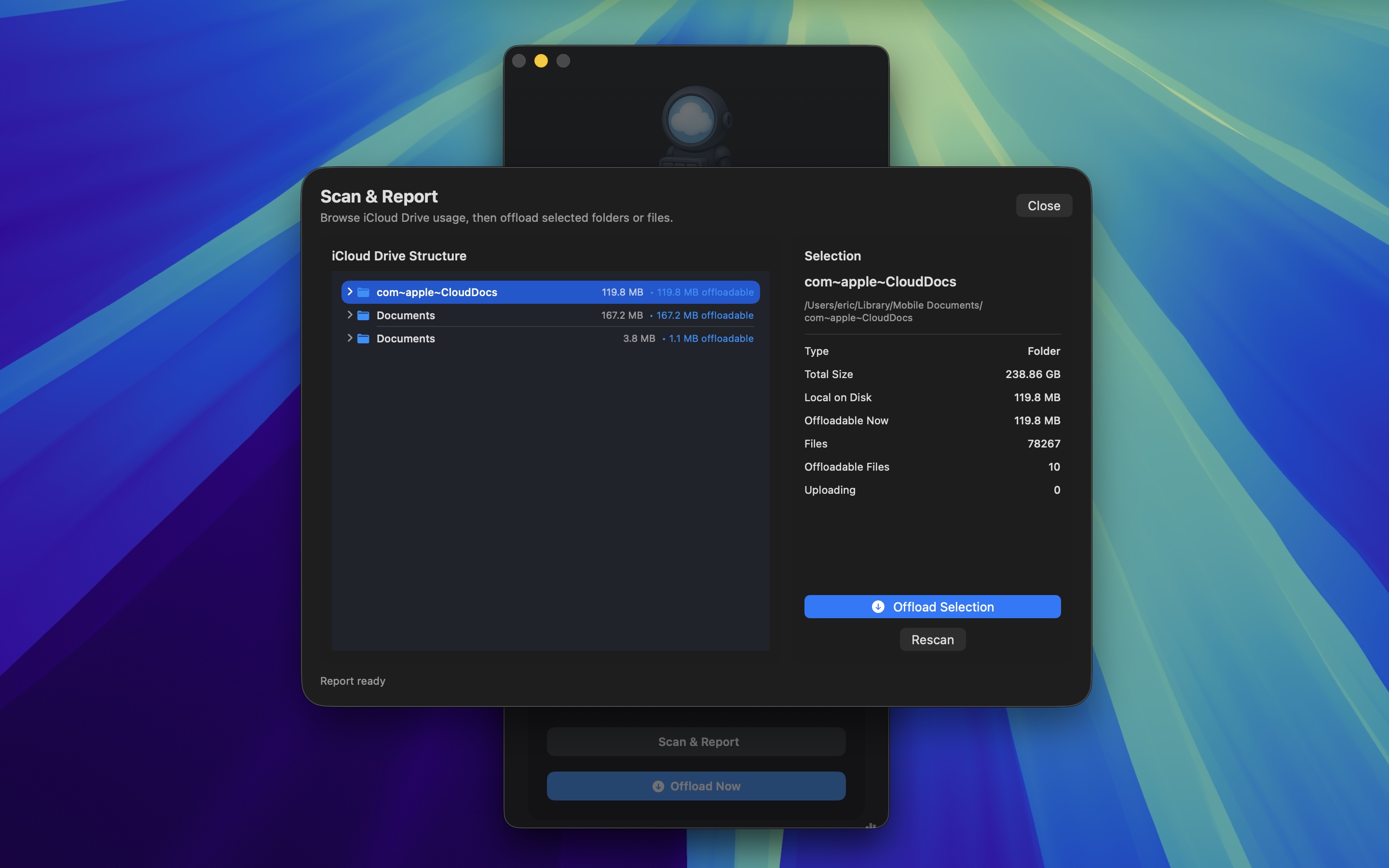 Backup complete